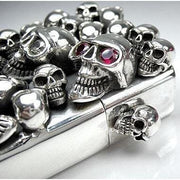 sterling silver lighter skull jewelry